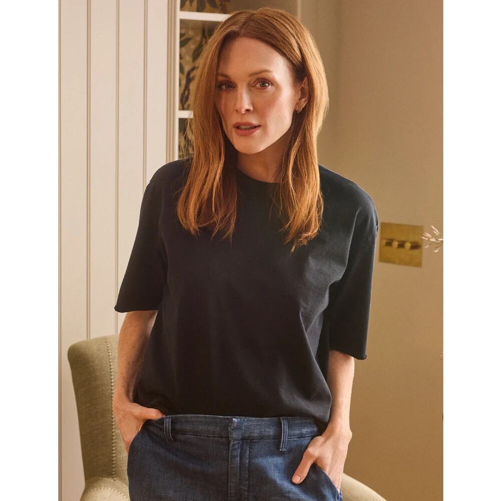 Frank & Eileen Perry NYC Crewneck Tee black S